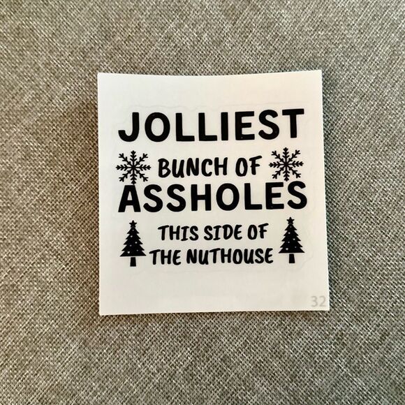 National Lampoon’s Quote Kiss-Cut Sticker - Picture 1 of 3